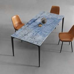Show details for Phantom Blue Dining Table Picture of Phantom Blue Dining Table